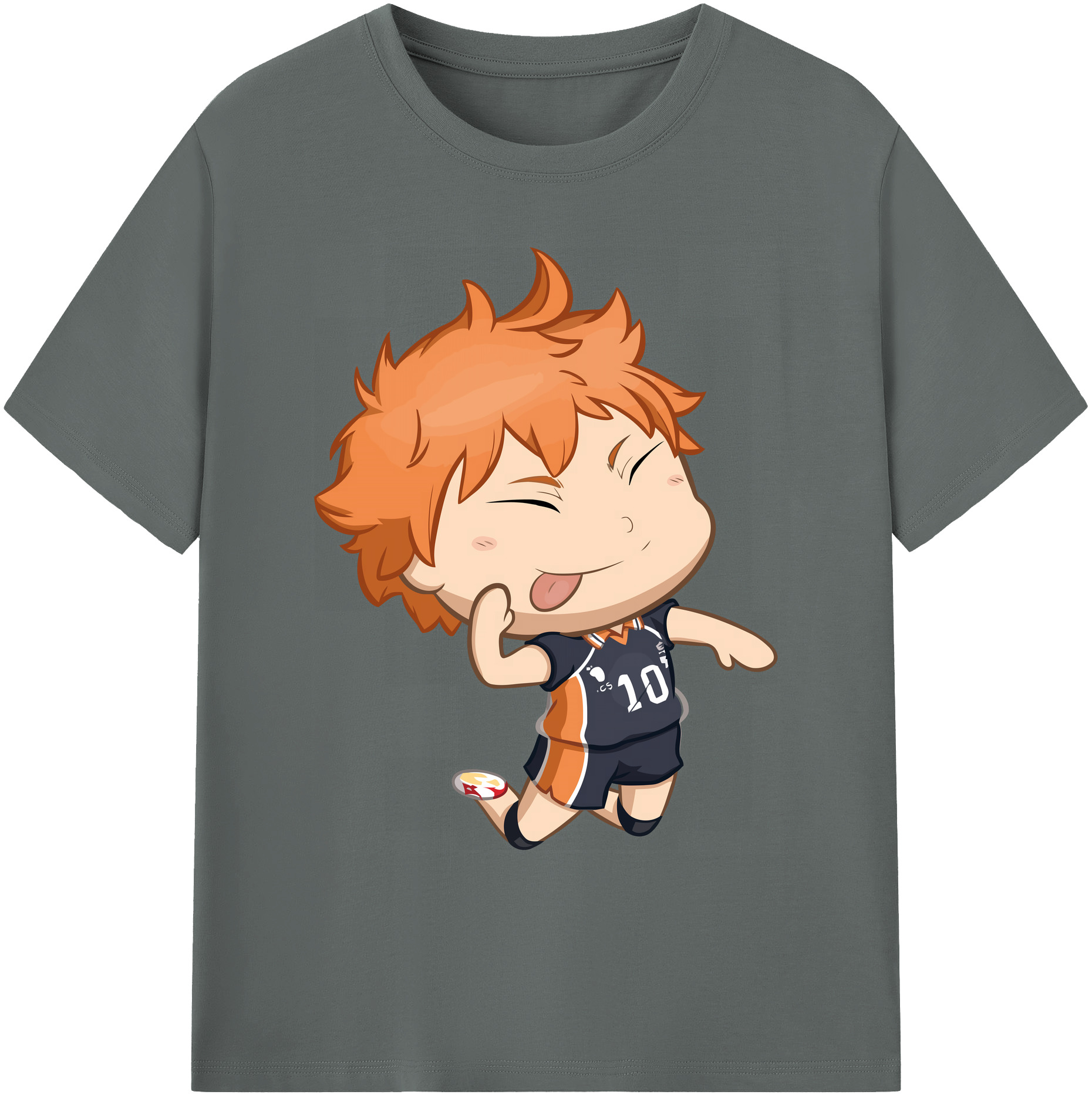 （画像用） ハイキュー!! Haikyu!! 綿100％ メンズ半袖Tシャツ｜肌触りやわらか＆通気性